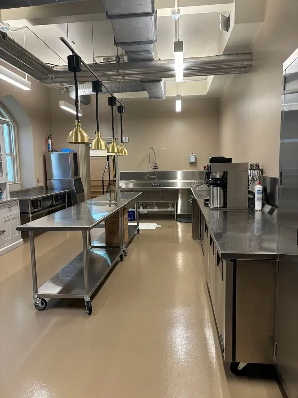 Stainless bar stations and speed rails