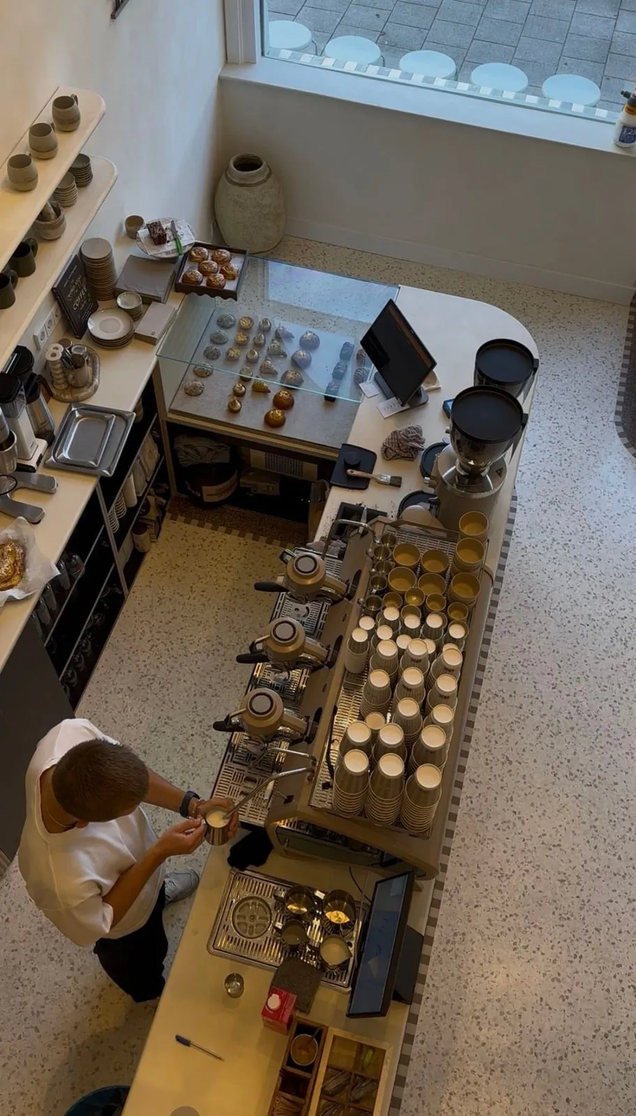 Bakery and dessert counter
