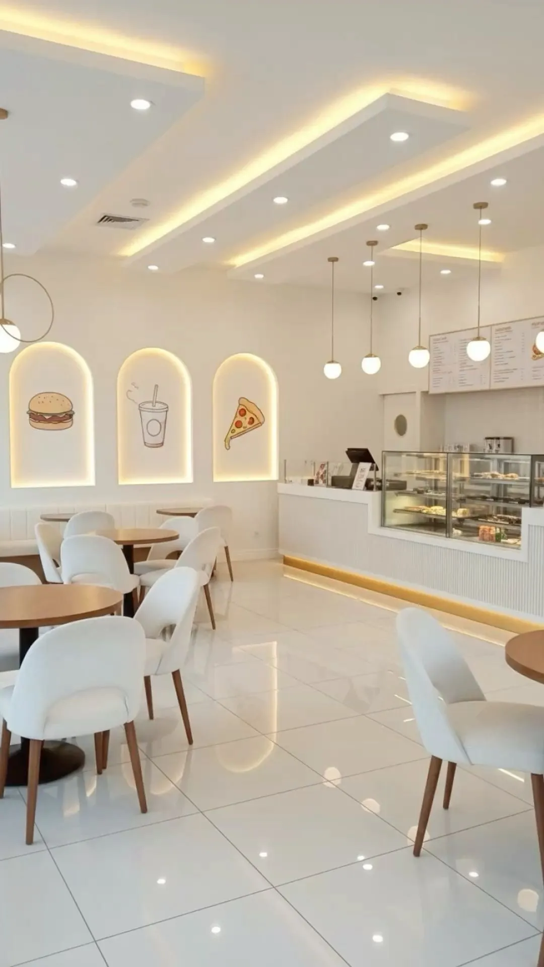 Cafe interior design